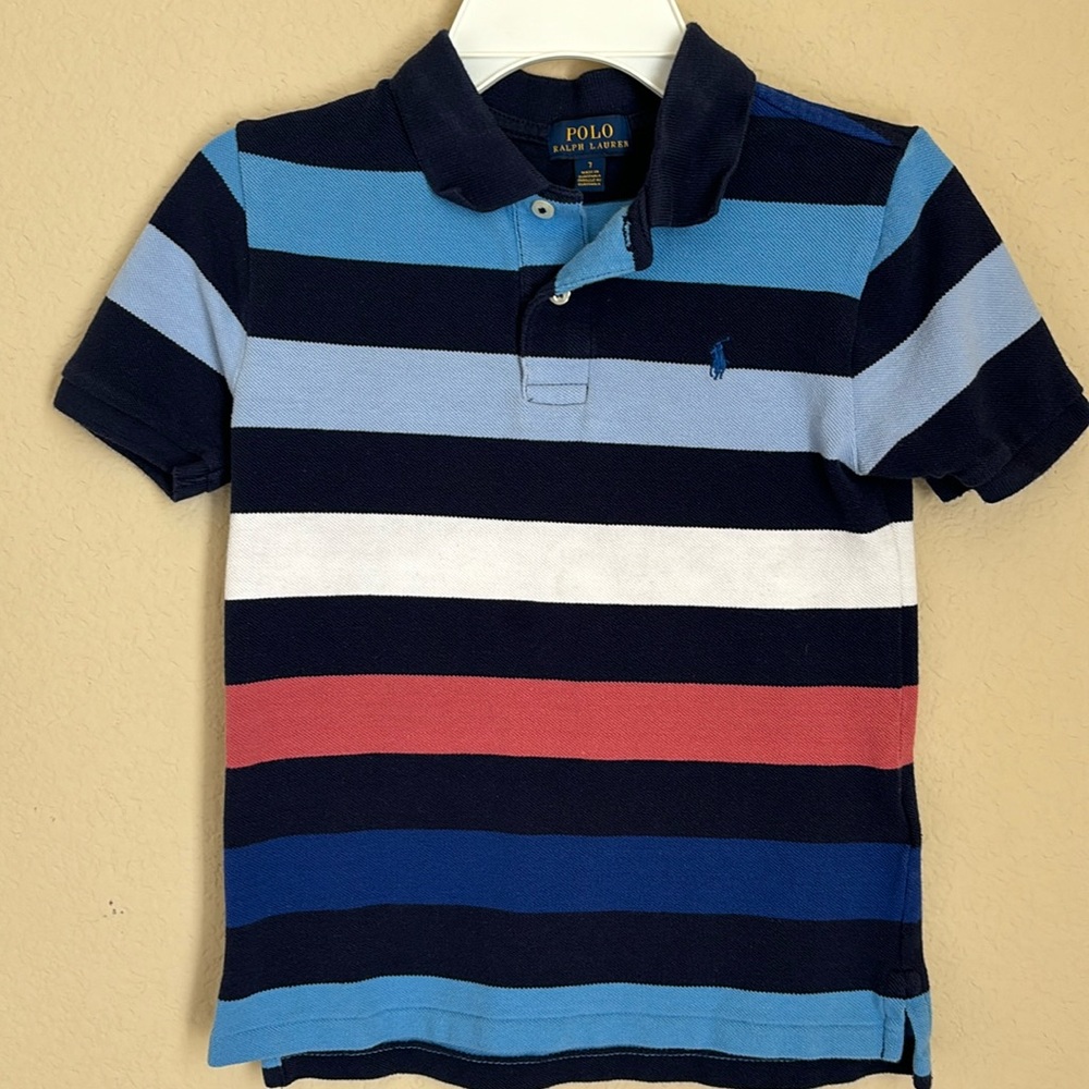 Polo Ralph Lauren Boys Size 7 Collar Shirt